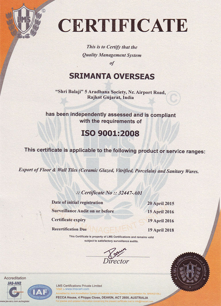ISO 9001:2008